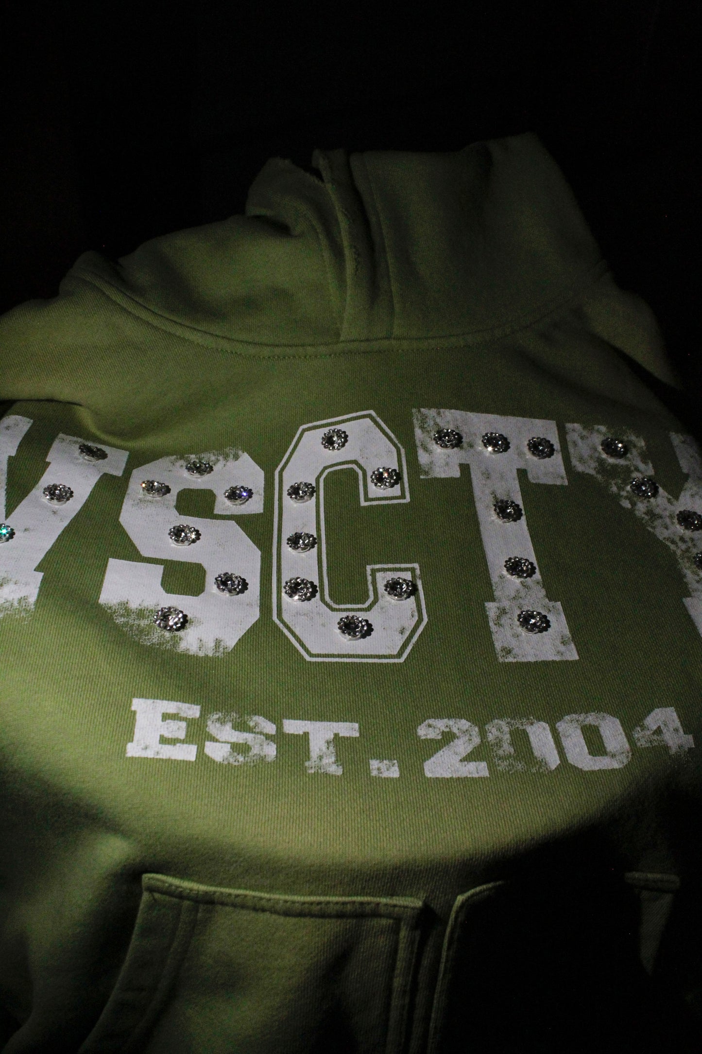 rhinestone hoodie