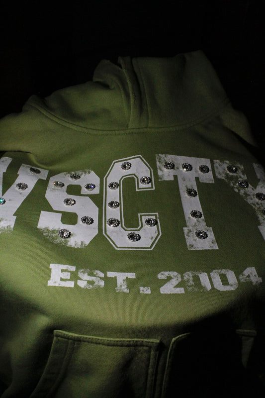 rhinestone hoodie